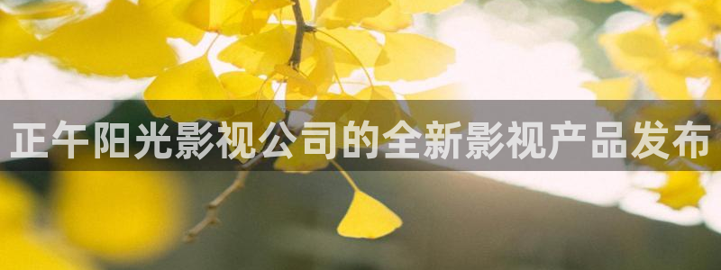 秋霞日本电影：正午阳光影视公司的全新影视产品发布