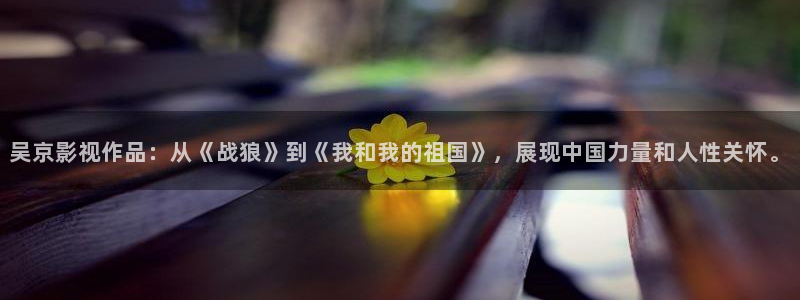 秋霞网毛片：吴京影视作品：从《战狼》到《我和我的祖国》，展现中国力量和人性关怀。