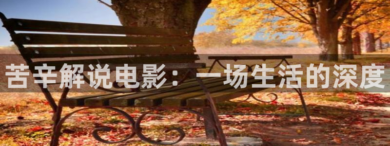 秋霞第一网：苦辛解说电影：一场生活的深度