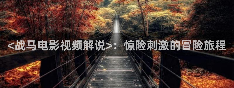 秋霞在线免费理论电影：<战马电影视频解说>：惊险刺激的冒险旅程