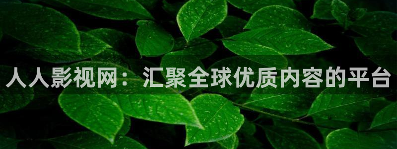 秋霞影院手机版在线观看：人人影视网：汇聚全球优质内容的平台